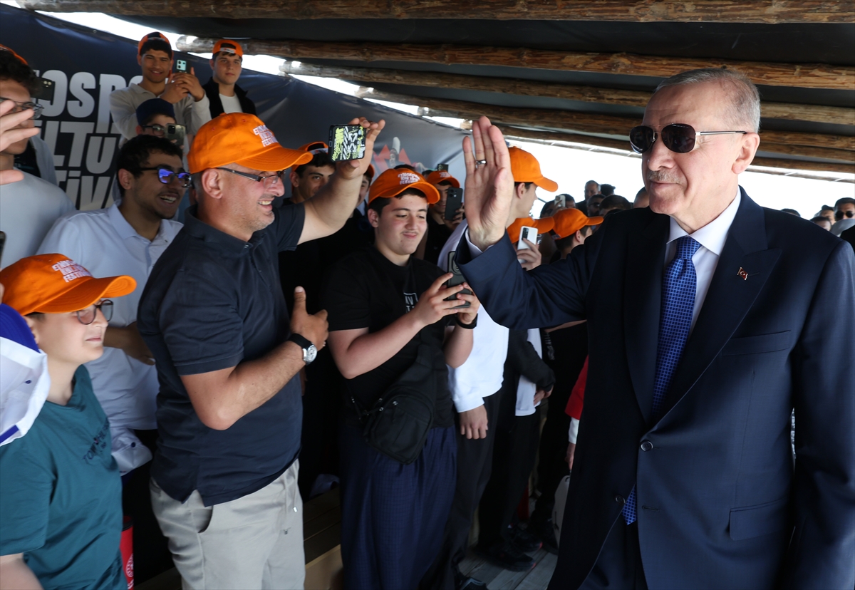 Cumhurbaşkanı Erdoğan 7. Etnospor Kültür Festivali’nde