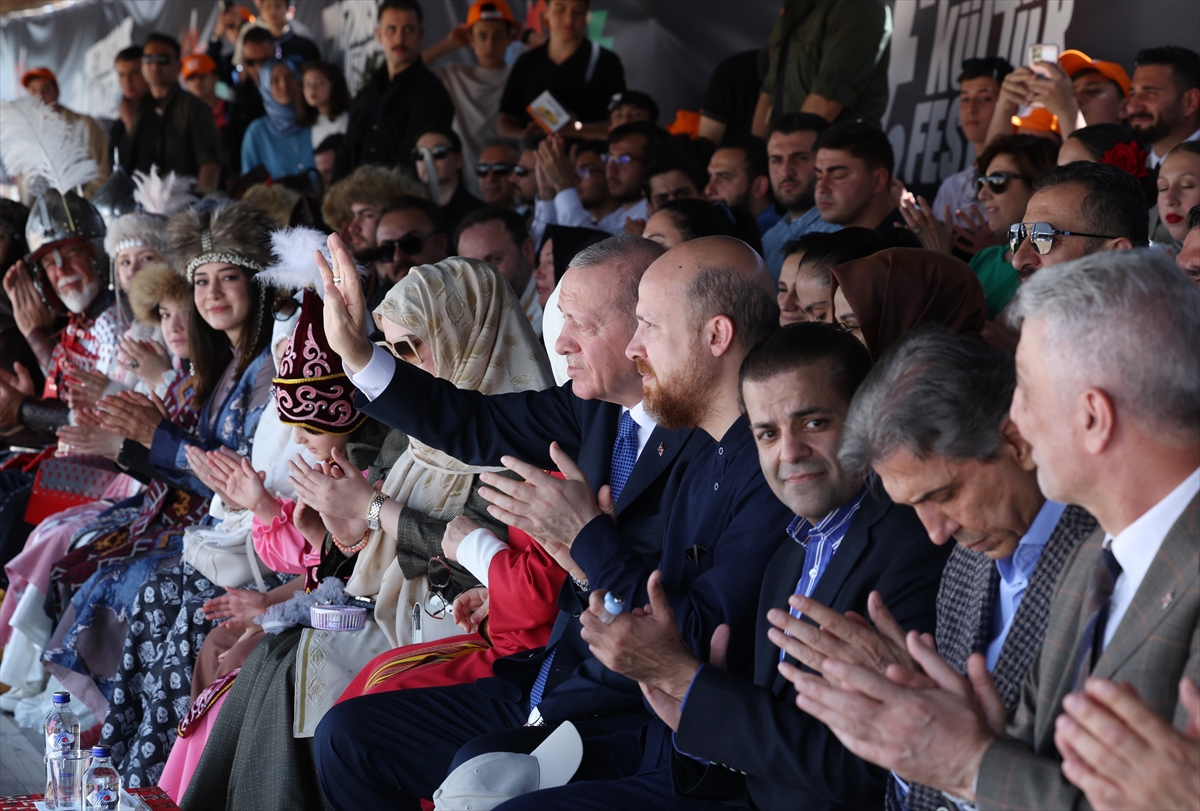 Cumhurbaşkanı Erdoğan 7. Etnospor Kültür Festivali’nde