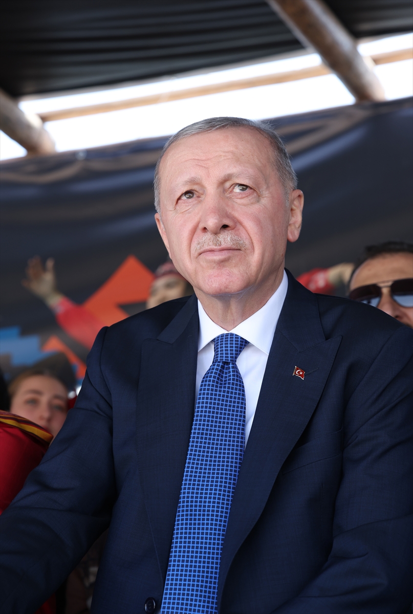 Cumhurbaşkanı Erdoğan 7. Etnospor Kültür Festivali’nde