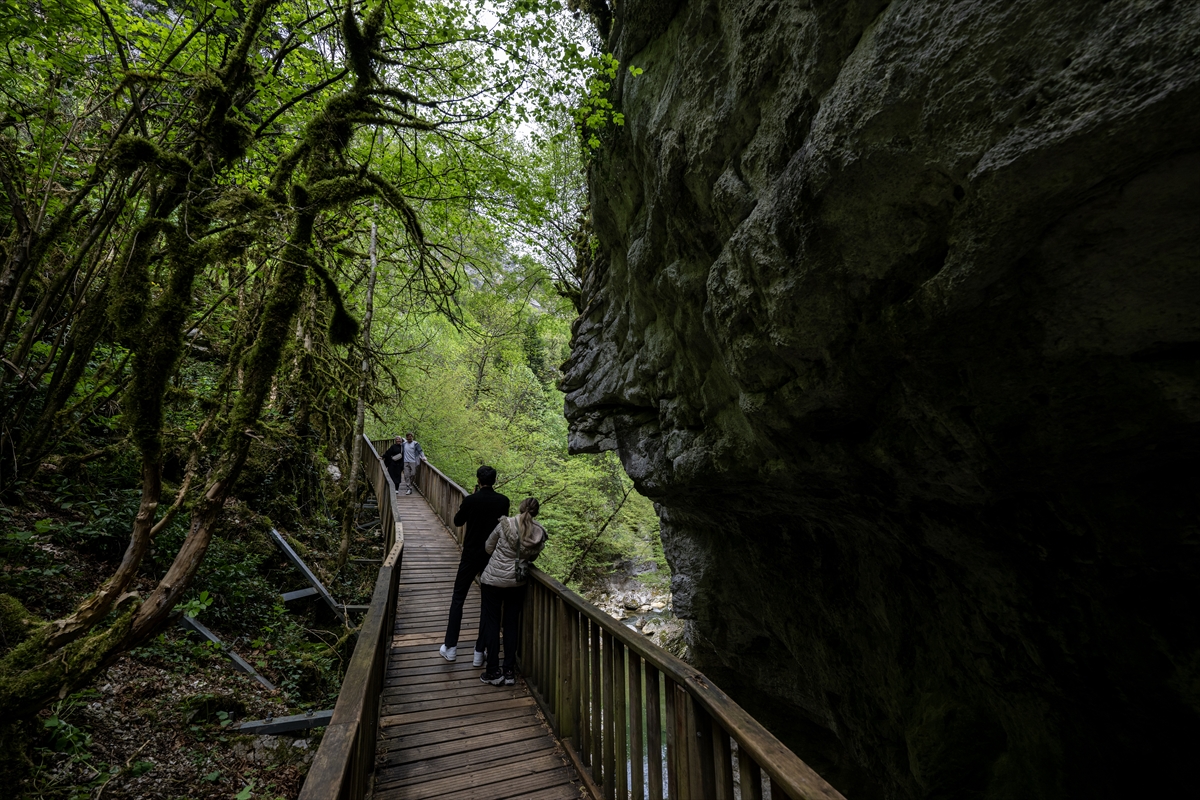 Kastamonu’da keşfedilmeyi bekleyen cennet Horma Kanyonu