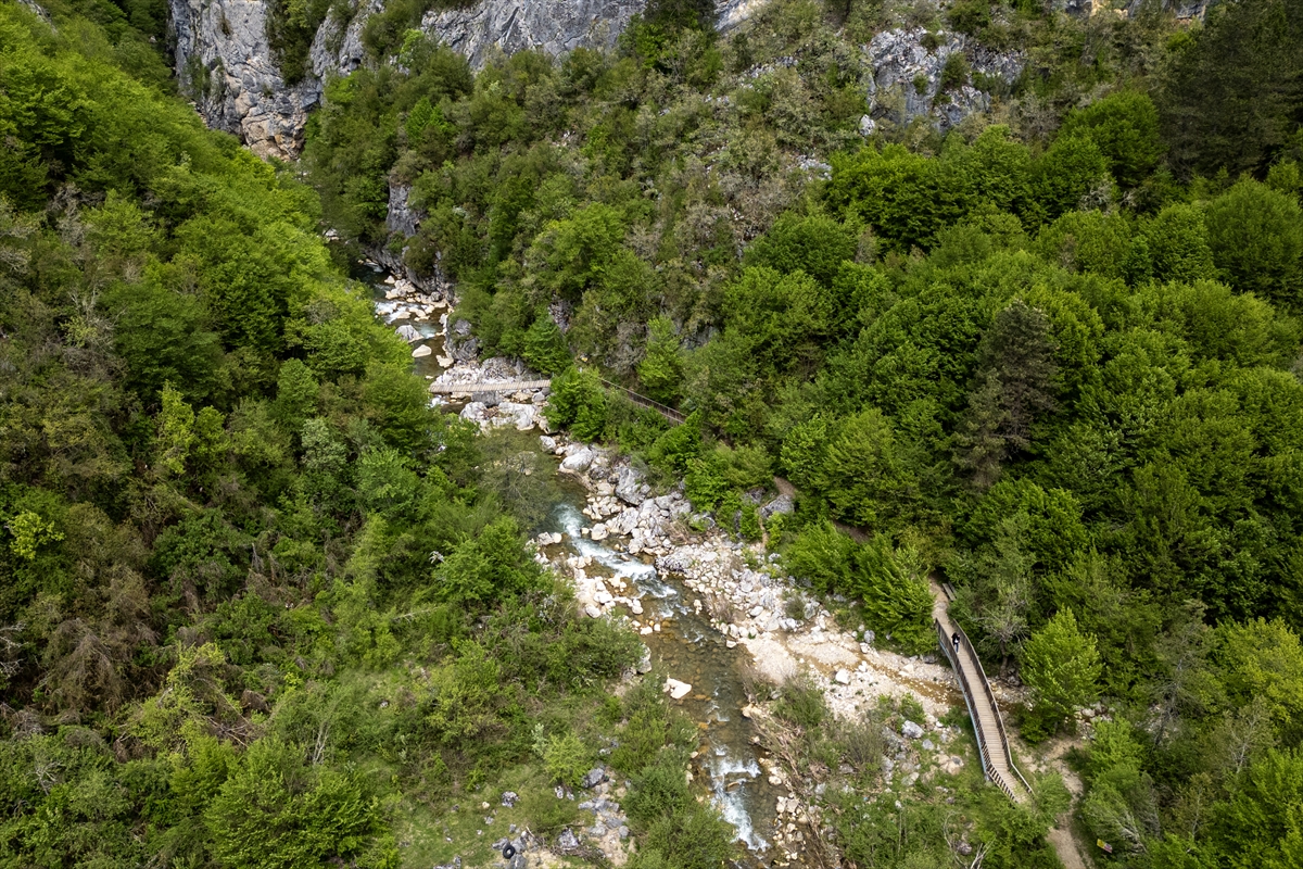 Kastamonu’da keşfedilmeyi bekleyen cennet Horma Kanyonu