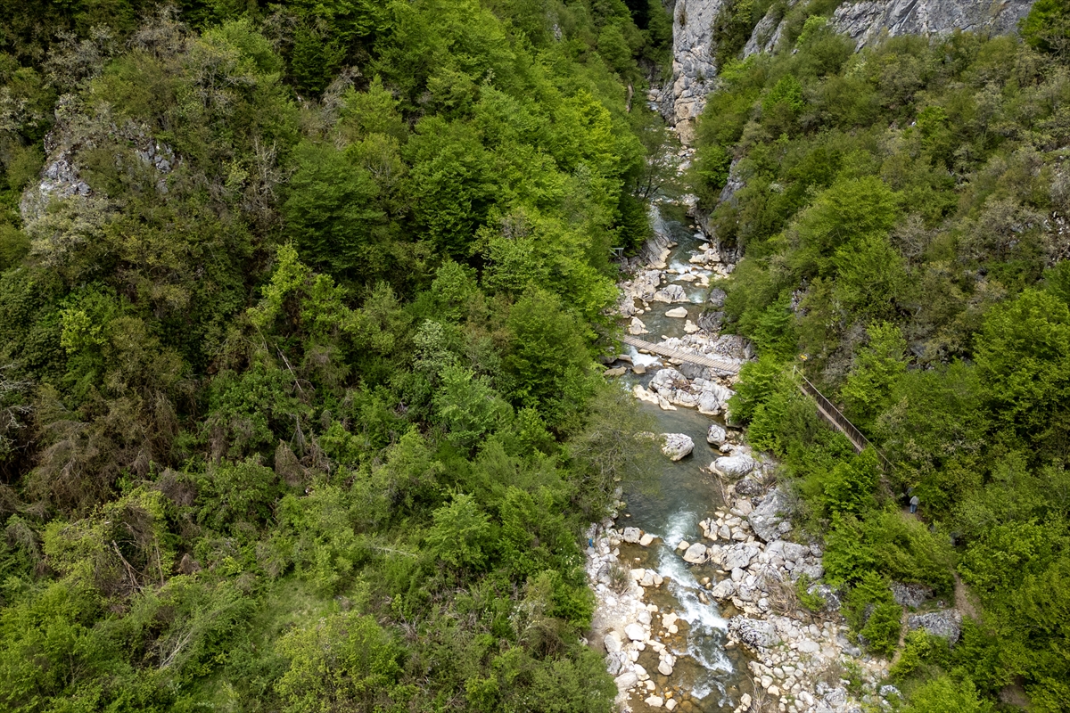 Kastamonu’da keşfedilmeyi bekleyen cennet Horma Kanyonu