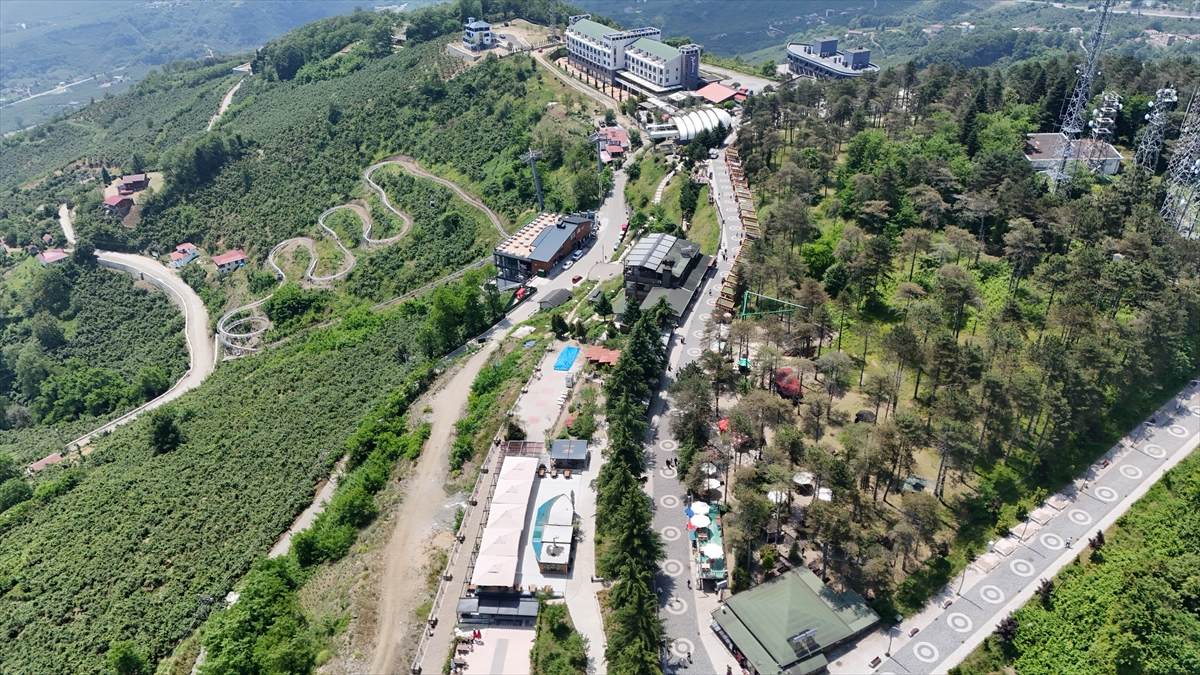 Ordu'da yamaç paraşütü heyecanı