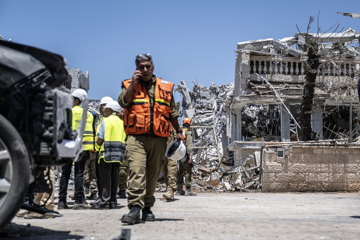 İran’ın misilleme füze atakları Tel Aviv’de hayatı felç etti