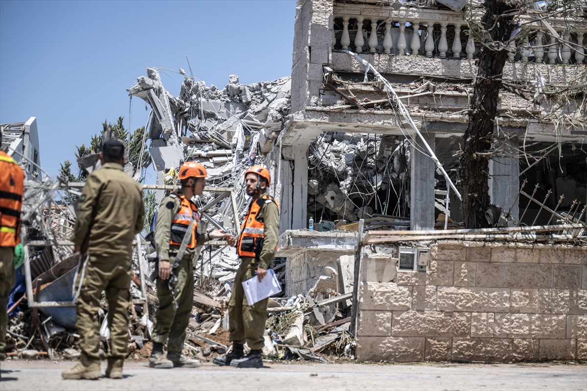 İran’ın misilleme füze atakları Tel Aviv’de hayatı felç etti