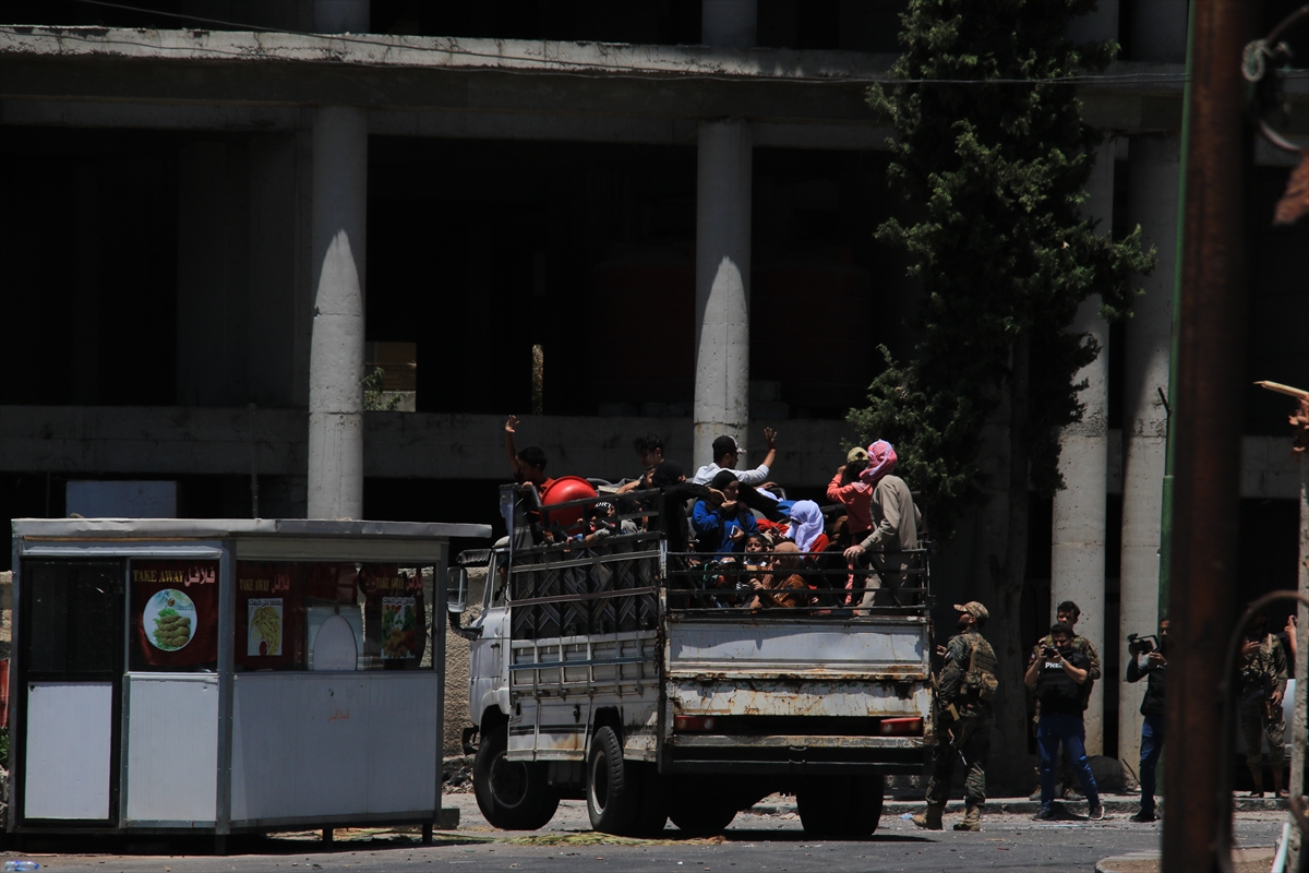 Süveyda'da güvenlik güçleri ile Dürzi gruplar arasındaki çatışmalar