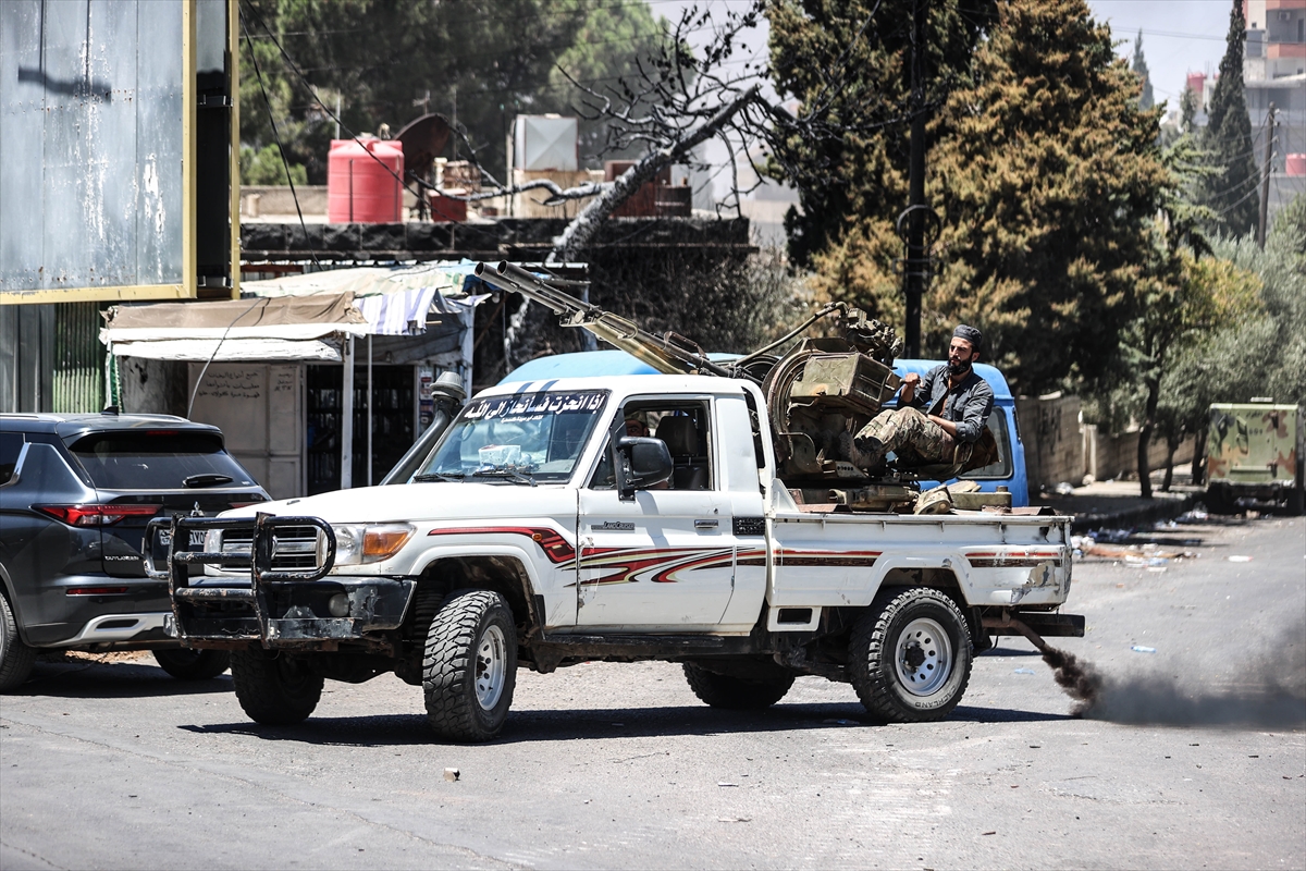 Süveyda'da güvenlik güçleri ile Dürzi gruplar arasındaki çatışmalar