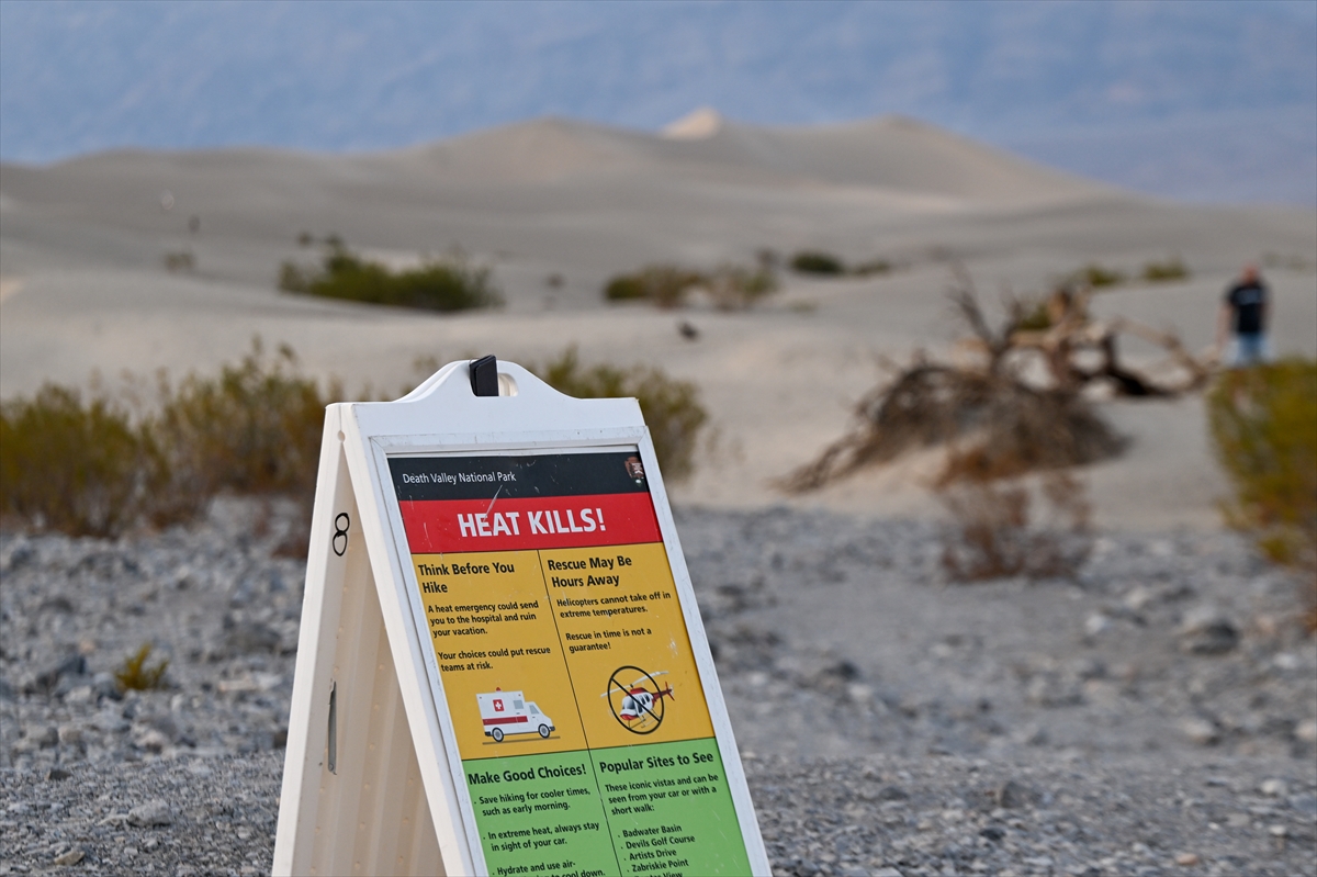 ABD'nin Ölüm Vadisi’nde sıcaklıklar 46 dereceyi aştı