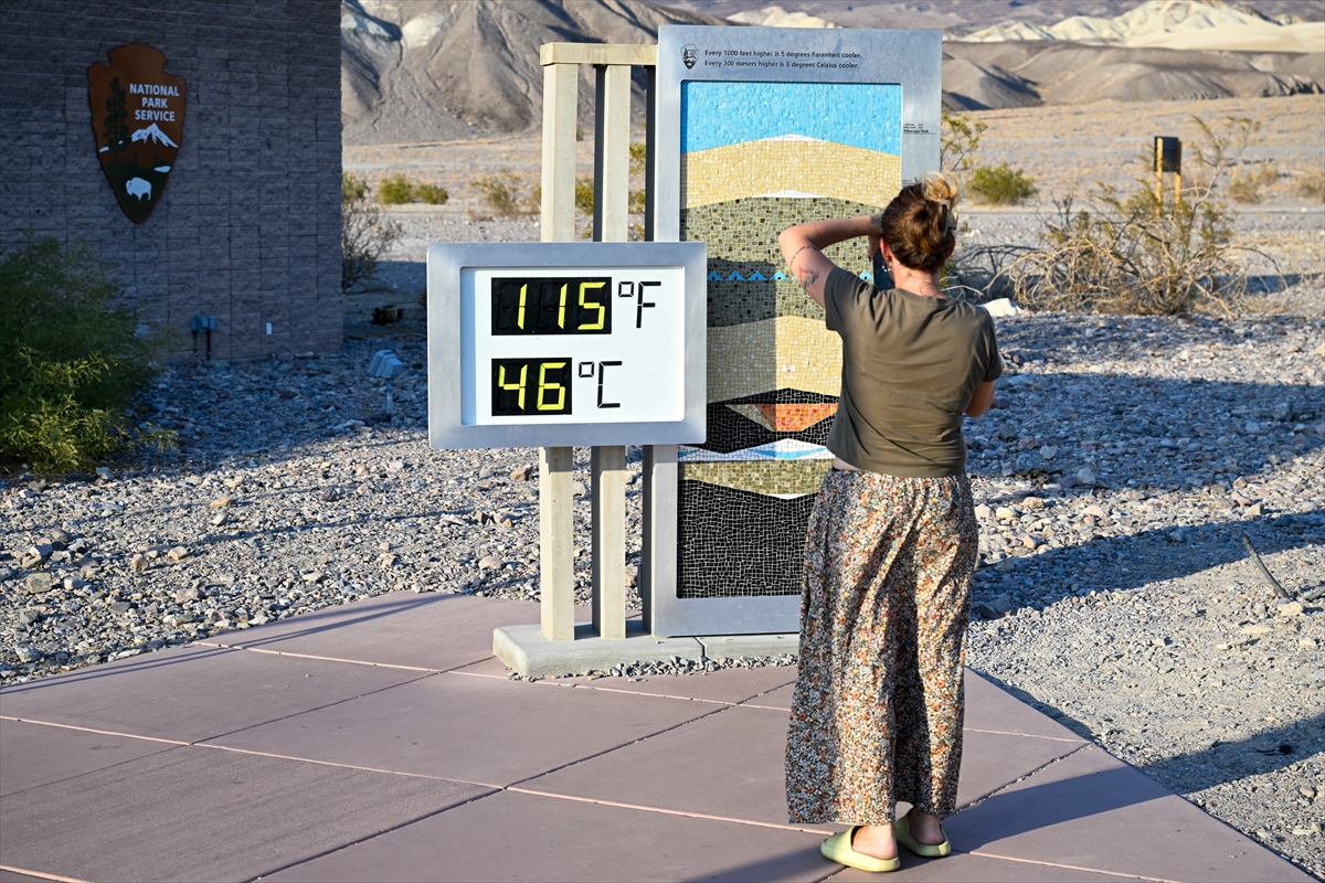 ABD'nin Ölüm Vadisi’nde sıcaklıklar 46 dereceyi aştı