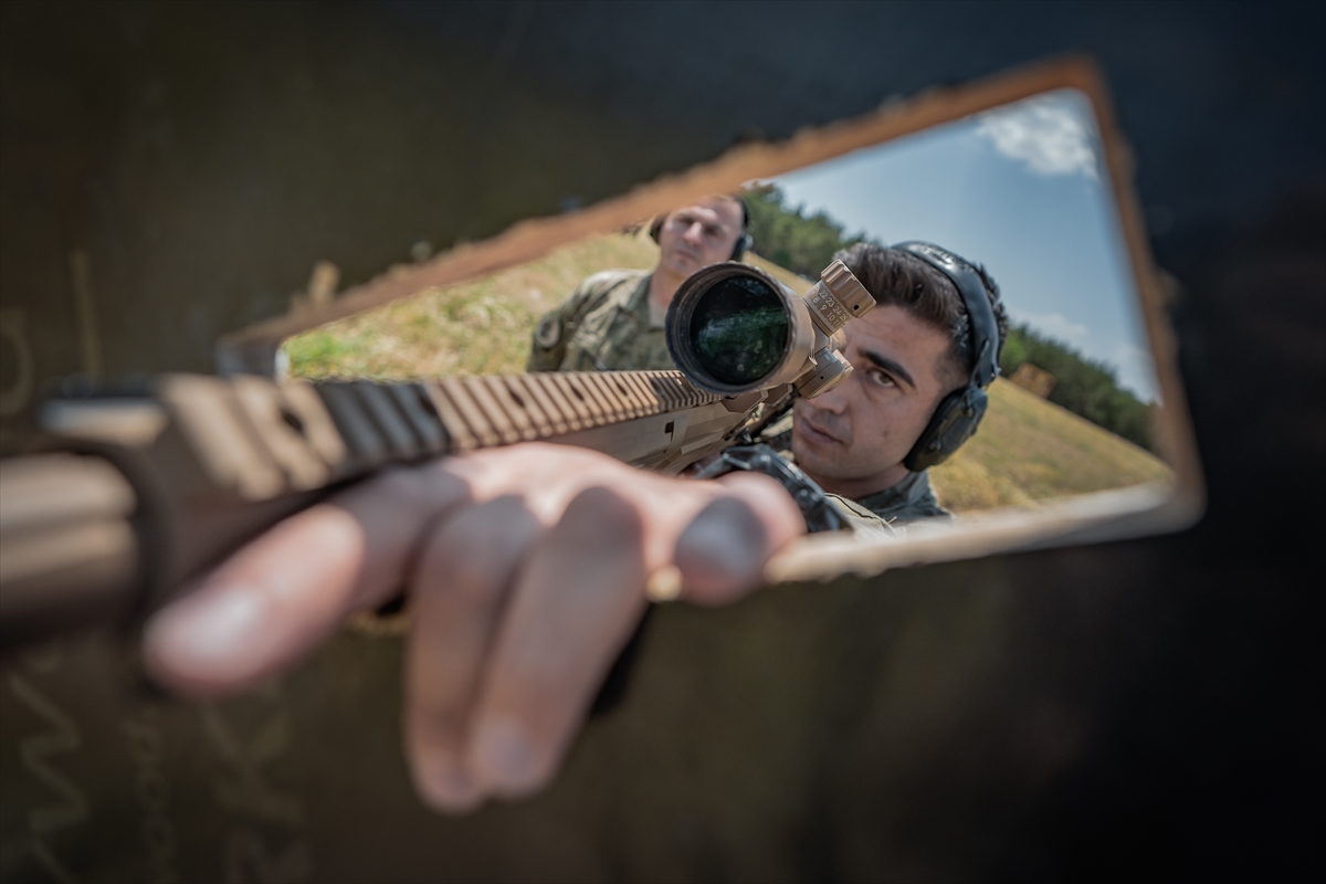 TSK'nın şampiyon keskin nişancıları, zorlu eğitimlerle göreve hazırlanıyor