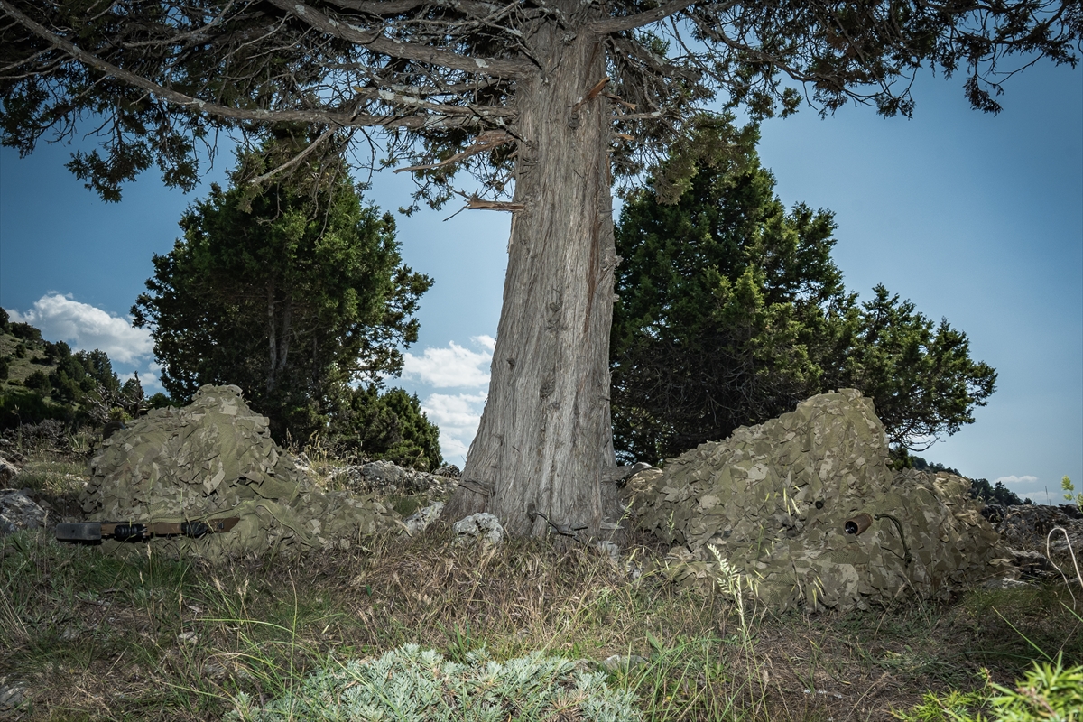 TSK'nın şampiyon keskin nişancıları, zorlu eğitimlerle göreve hazırlanıyor