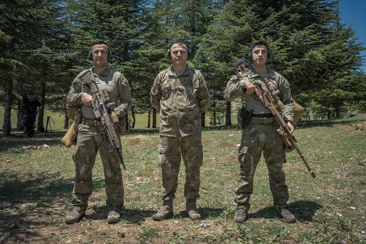 TSK'nın şampiyon keskin nişancıları, zorlu eğitimlerle göreve hazırlanıyor