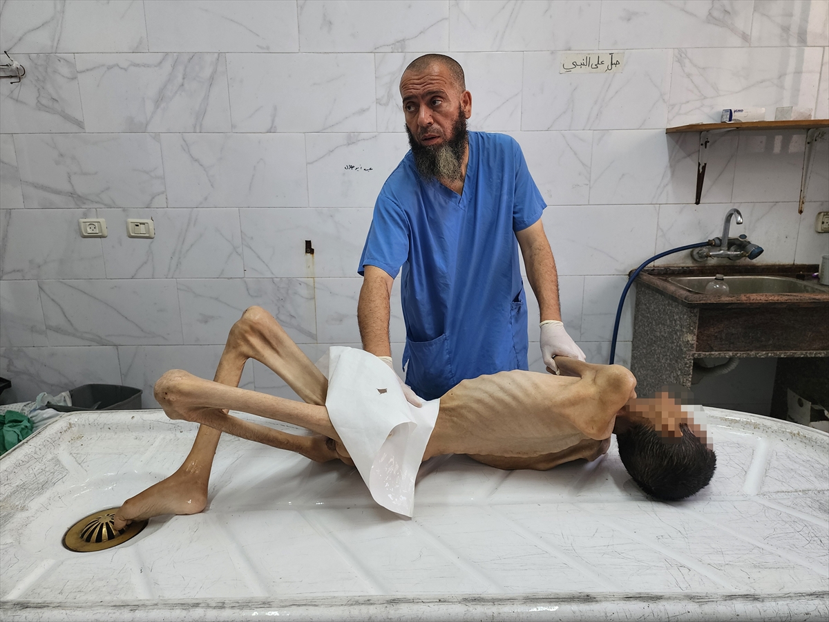 Gazze'de çocukların açlıkla imtihanı