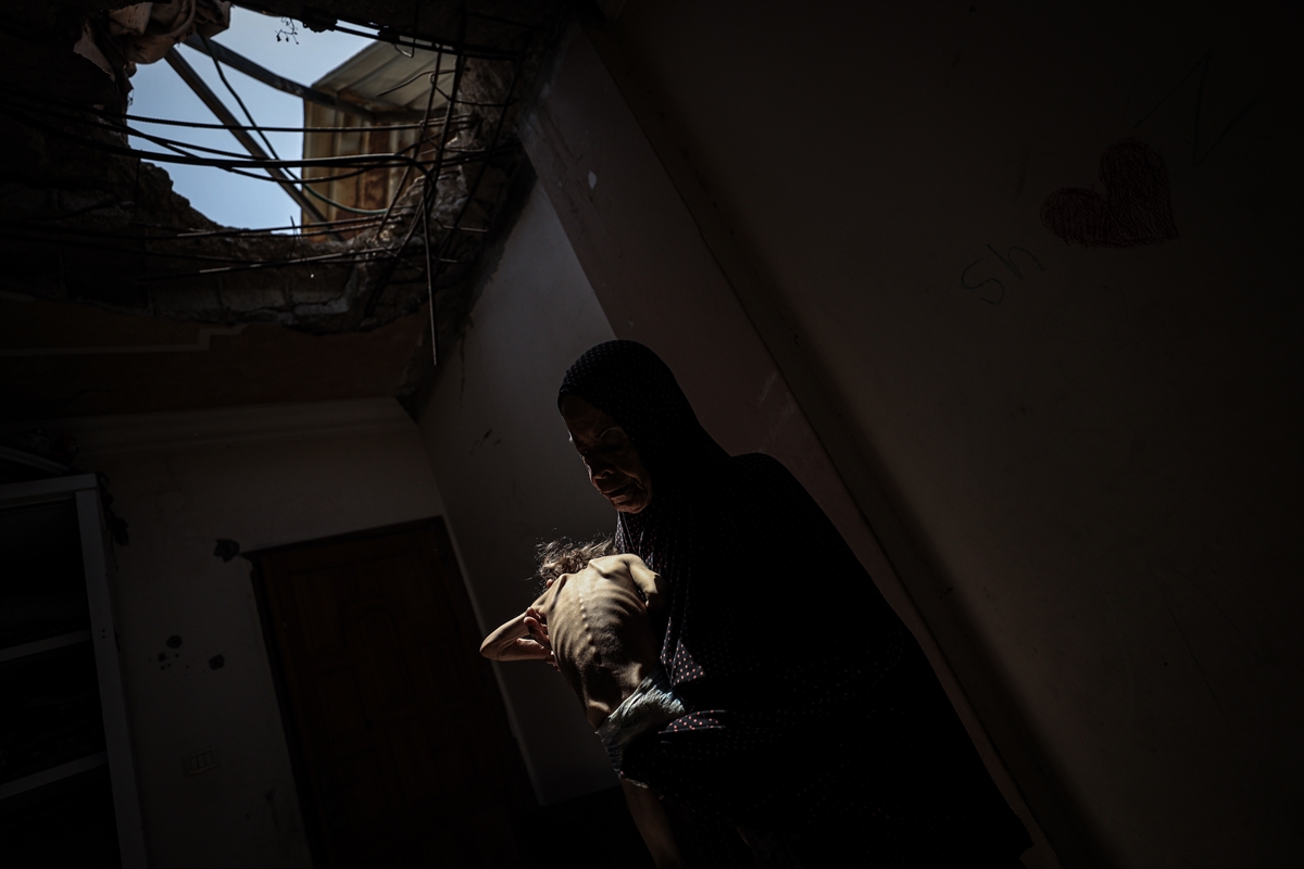 Gazze'de çocukların açlıkla imtihanı