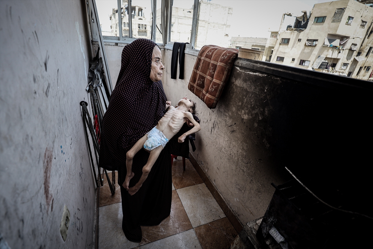 Gazze'de çocukların açlıkla imtihanı