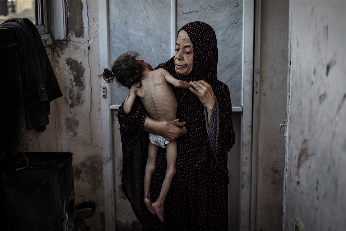 Gazze'de çocukların açlıkla imtihanı