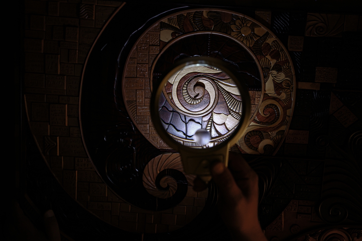 Türk usta, 'Neva' sanatıyla 3 boyutlu ahşap eserler üretiyor