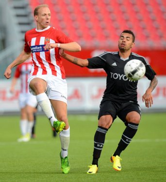 Tromsö - Beşiktaş maçından kareler