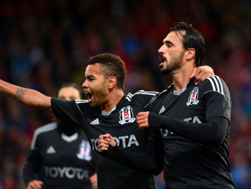 Tromsö - Beşiktaş maçından kareler