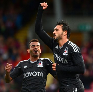 Tromsö - Beşiktaş maçından kareler