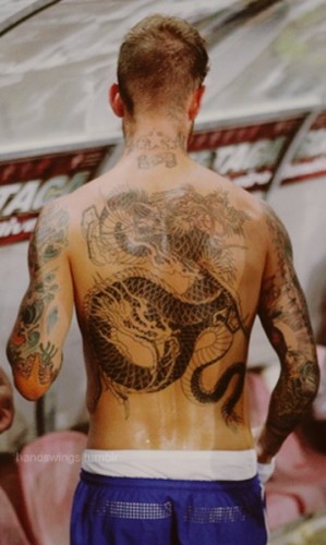 Futbolcuların ilginç dövmeleri