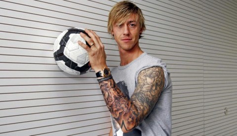 Futbolcuların ilginç dövmeleri