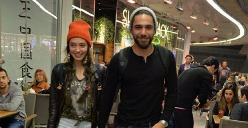 Neslihan Atagül ve Kadir Doğulu tatilde