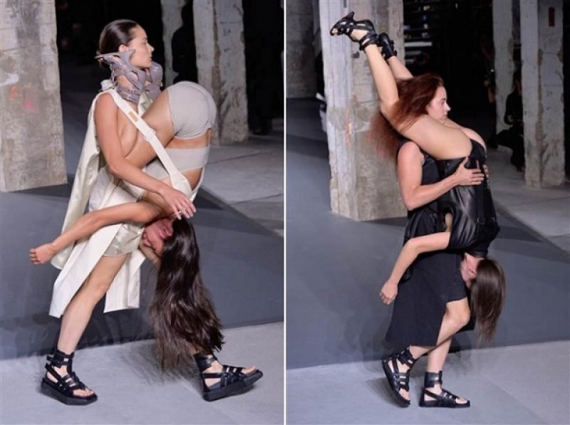 Paris Moda Haftası'nda ilginç defile