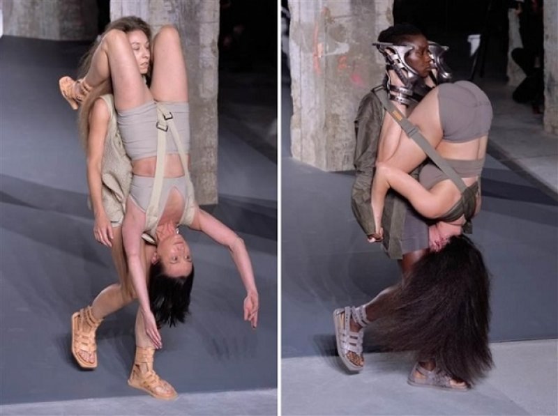 Paris Moda Haftası'nda ilginç defile