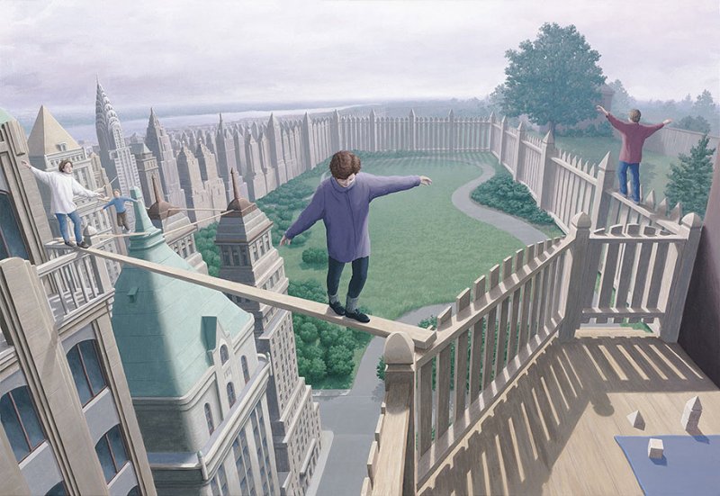 Rob Gonsalves'in Büyülü Gerçeklik fotoğrafları