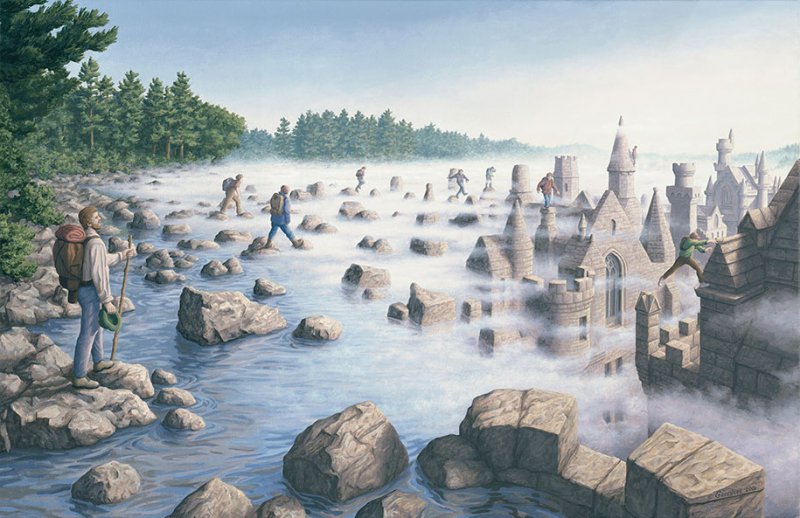 Rob Gonsalves'in Büyülü Gerçeklik fotoğrafları