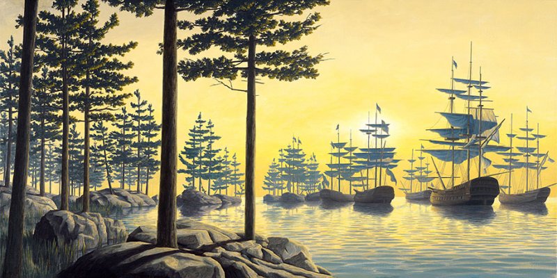 Rob Gonsalves'in Büyülü Gerçeklik fotoğrafları