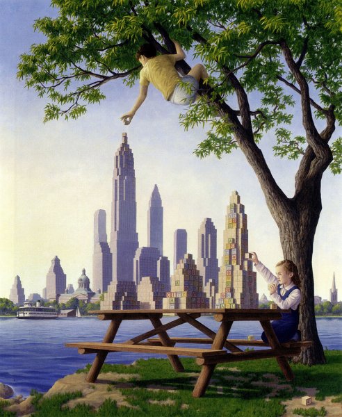 Rob Gonsalves'in Büyülü Gerçeklik fotoğrafları