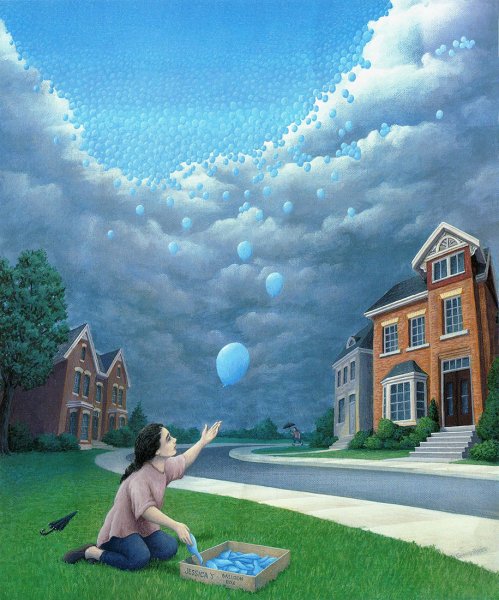 Rob Gonsalves'in Büyülü Gerçeklik fotoğrafları