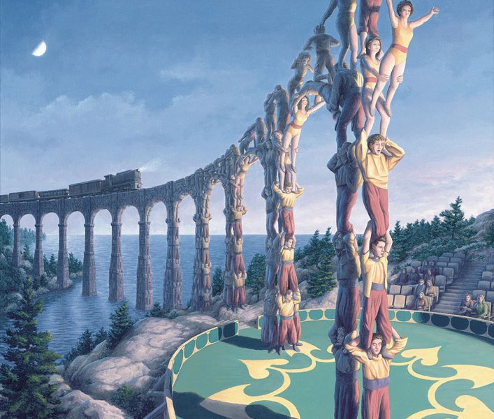 Rob Gonsalves'in Büyülü Gerçeklik fotoğrafları