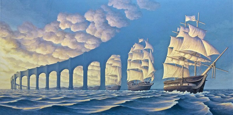 Rob Gonsalves'in Büyülü Gerçeklik fotoğrafları