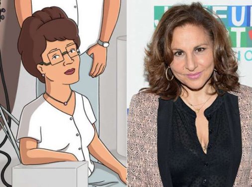 Peggy Hill/Kathy Najimy King Of The Hill. 
