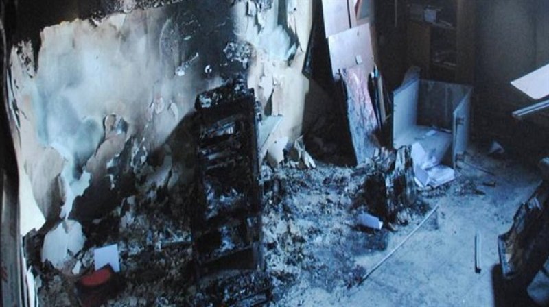 PKK okulları önce karargah yaptı sonra yaktı