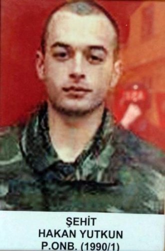 Şehit onbaşı Hakan Yutkun'un cenazesi