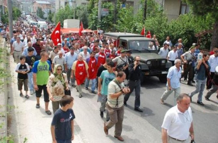 Şehit onbaşı Hakan Yutkun'un cenazesi