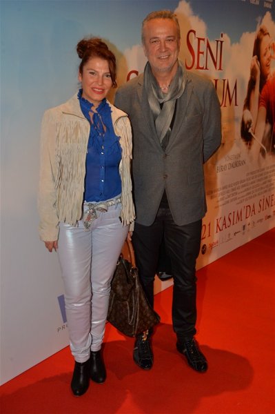 Seni Seviyorum Adamım Filmin  gala gecesi yapıldı 