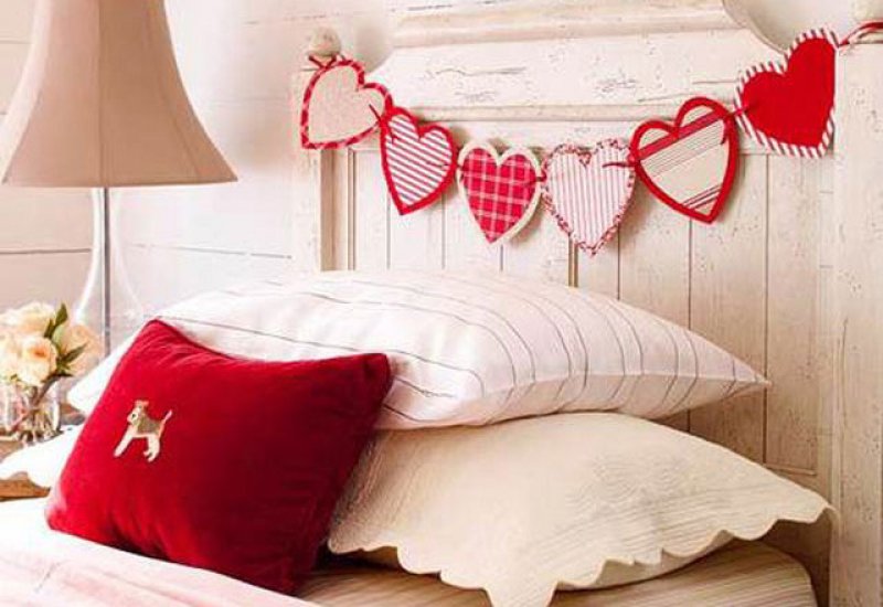 Sevgililer Günü'ne özel dekorasyon örnekleri 