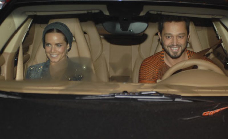 Eliz Sakuçoğlu ile Murat Boz'dan görüntüler