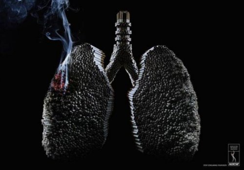 Sigarayla savaşan posterler