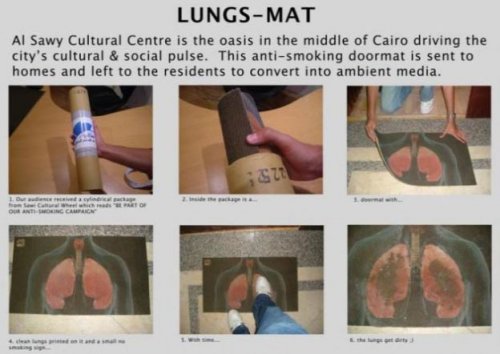 Sigarayla savaşan posterler