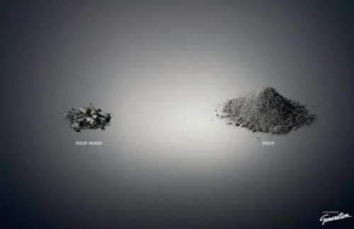 Sigarayla savaşan posterler