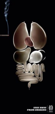 Sigarayla savaşan posterler