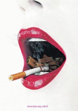 Sigarayla savaşan posterler