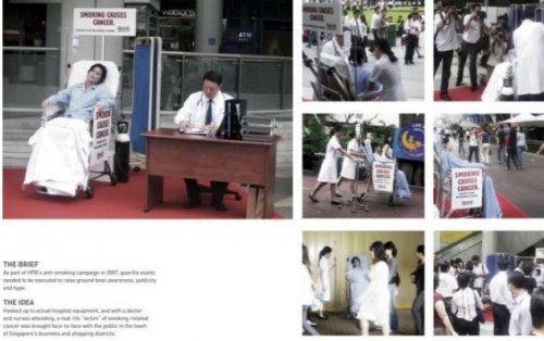 Sigarayla savaşan posterler