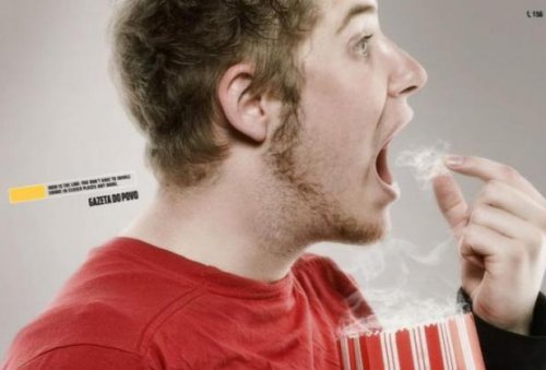 Sigarayla savaşan posterler